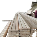 Natural Cedar Saw Lumber Tongue and Groove Shower Wooden Cladding Sauna Board