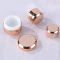 Hot Selling Custom pp Plastic Cream Jar Silver Rose Gold 10g 15g 20g 30g Empty Cosmetic Jar Lip Scrub Body Container for Sale