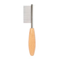 Factory Wholesale Wood Pet Pin Hair Comb Small Cat Dog Face Grooming Comb