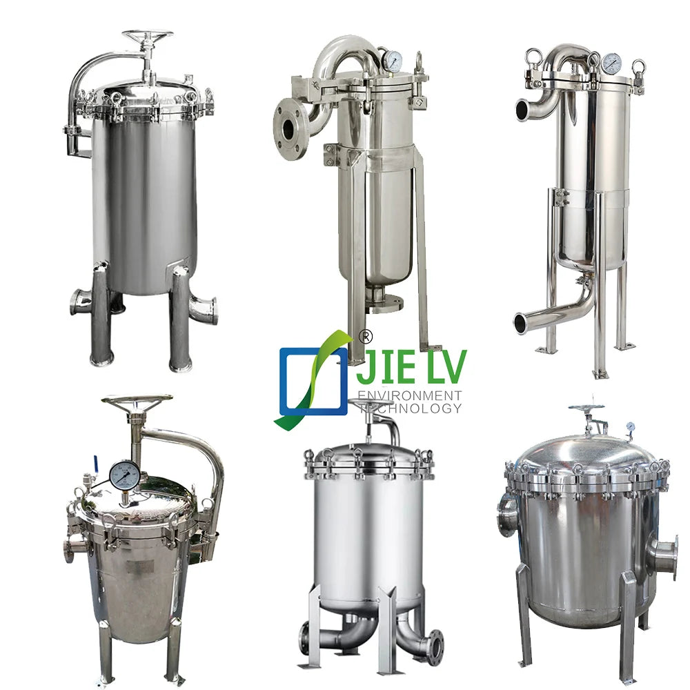 Cs41005 Stainless Steel Cartridge Filter Housing New Customizable Size Industrial Filtration Equipment 0.2-2500 Filtration