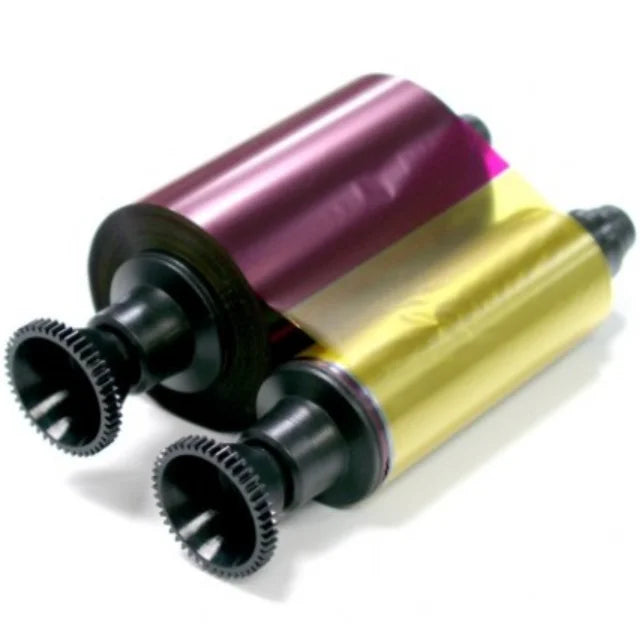 Original R3011 YMCKO Ribbon 200 Prints for Evolis Dualys Pebble 4 PVC Card Printer