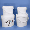 OEM Color Logo Printing 6L 10L 20L 5 Gallon Oval Pail PP Plastic Bucket with Lid