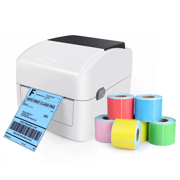 4x6 Thermal Label Sticker Paper Logistics Blank Barcode Labels Direct Print Waterproof Stickers Thermal Print Shipping Label