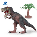 Realistic Dinosaur Action Figure with Moveable Joint and Roaring Sound  Animals Model Figure Collection for Kids