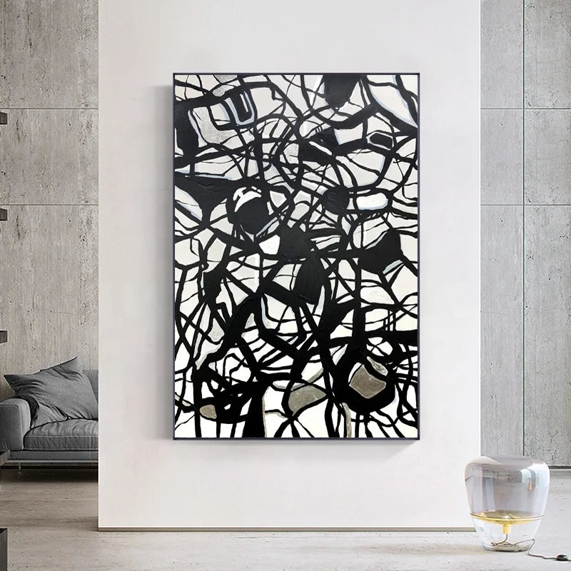Customization Modern Living Room Decorative Canvas Oil Wall Art Artwork Life Paintings Abstract Oil Painting