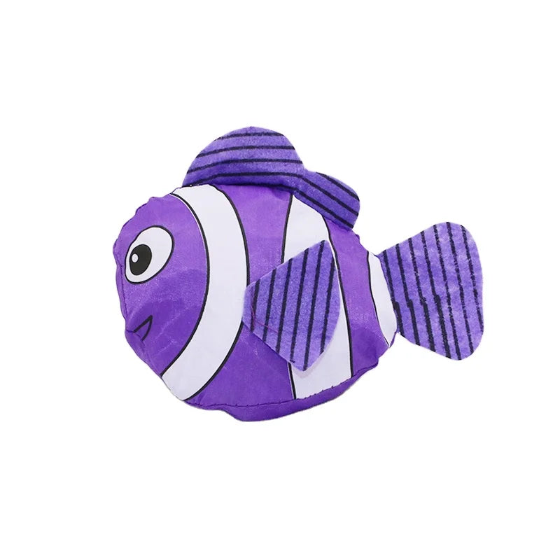 Portable Foldable Shopping Bag Large Capacity Protection Bags Tropical Fish Foldable Eco Reusable Shopping Bags