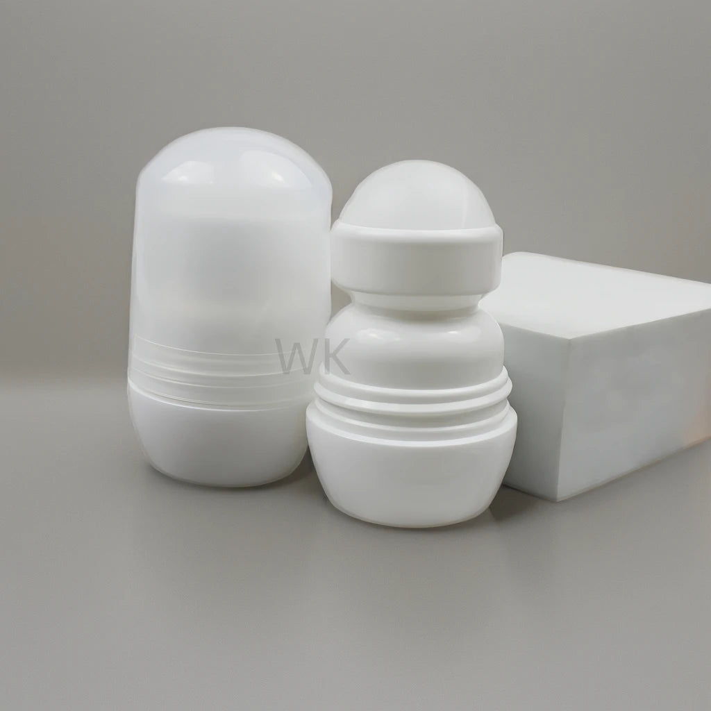 Matte Finish 50ml Cosmetic Roll Bottle Empty Plastic PP Essential Oil & Deodorant Roller Packaging for Perfume & Lotion