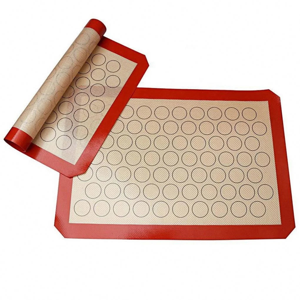 Hot Sale Pastry Mat No Stick Silicone Baking Mat Pastry Dough Rolling Pad Various Color