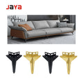 JAYA 10-15 Cm Living Room Sofa Metal Sofa Gold Wood Furniture Leg Leg Home Office Carton Modern Sofa Accessories 2021 Strong