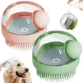 Massaging Brush Cat Pet Dog Silicone Wash Shampoo Bath Brush for Bathing