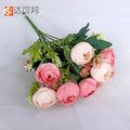 DKB Flower Hot Sale Real Touch Artificial Flowers Bouquet Faux Silk Peony for Event Floral Decoration Supplies