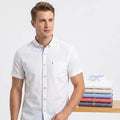2026 Plus Size Low MOQ Oversize Men's Long-sleeved Cotton Linen Yarn Dyed Autumn OEM Washed Casual Shirt Wholesale