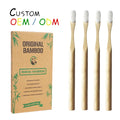 10000 Bristle Bamboo Toothbrush Oral Care Individually Wrapped Pre-Pasted Bamboo Nano Toothbrush for Children Adult