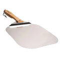 Kitchen Accessories Folding Wood Handle Pizza Shovel Aluminum Removable Pizza Peel Shovel MegaBDM