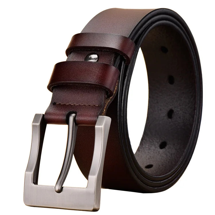 Wholesale European Designer Belts Men Wholesale Top Grade Split Layer Man Belt for Jeans Genuine Leather Belts for Men
