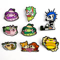 Wholesale Custom Anime Enamel Pin Kawaii Anime Cute Australian Brooches Lapel Pin Badge Anime Accessories for Backpack