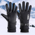 Cheap Three Layer Thicken Keep the Temperature Men Riding Ski Gloves