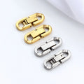 2022 Popular Stainless Steel Gold Plated Jewelry Clasp for Making Hip Hop Necklace Bracelet or Cuban Chain