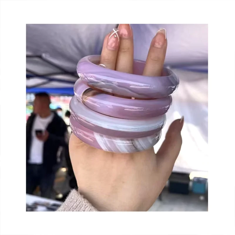 Wholesale Jade Natural Bracelets & Bangles Jewelry Women Ladies Bangles