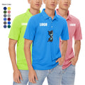 Men Summer Quick Dry Breathable Lightweight Short Sleeve Polo Shirts Casual Fishing Running Golf Sports Men's T-shirts