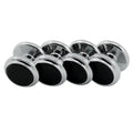 Hot Classic Wedding Black Stone 4 Tuxedo Studs & Cufflink Gift Box Shirt Accessory Gemelos Button Cuff Link Stud Set for Men