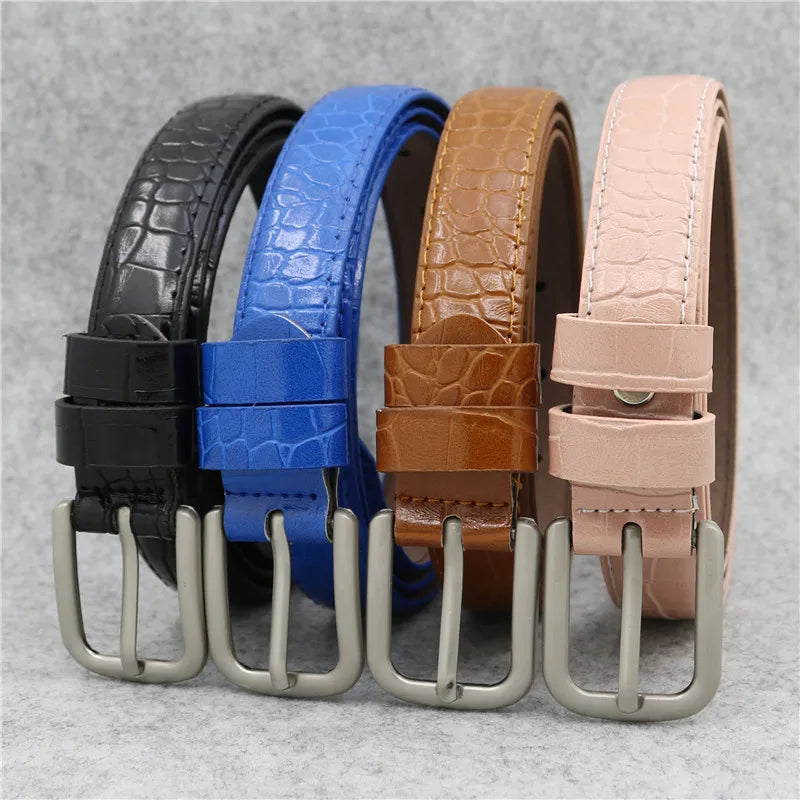 LQbelt New Women's Pin Buckle Belt PU Belts for Women Wholesale Colorful Fashion Belt Buckle Factory Custom Design MegaBDM