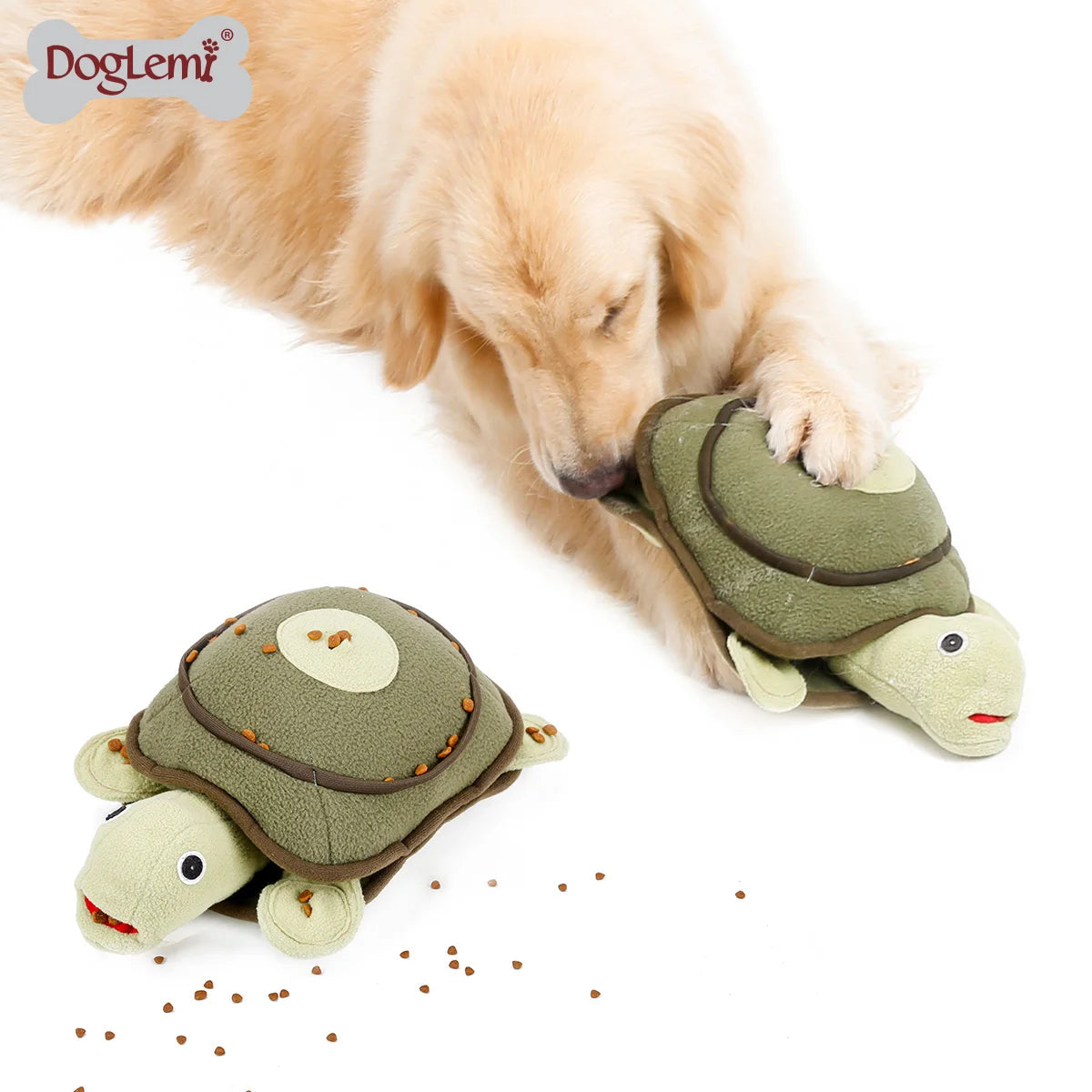 Direct Factory Turtle Design Snuffling Plush Pet Interactive Dog Toy Smart Dog Puzzle Toys Dog Chew pet Toys Ecofriendly