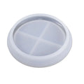 Early Riser Eco-Friendly Stocked Silicone Coaster Molds Clear Epoxy Resin Cake Tools Tray Molds Casting Resin Concrete Cement