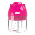 Dropshipping Waterproof Household Electric Mini Garlic ChopperVegetable Fruit Twist Shredder Slicer