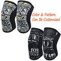 Private Label  Workout Fitness Athletics Weightlifting Gym 5Mm 7Mm Powerlifting Compression Neoprene Knee Sleeves