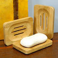 Hemu Nan Handmade Wooden Soap Rack Anti-Slip Disposable Soap Box Holder Free Brand Logo Bath & Toilet Supplies by Manufacturer