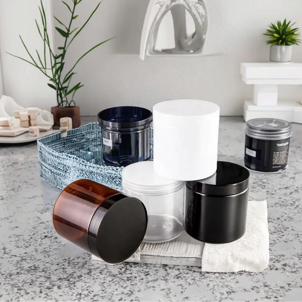 Customizable Eye Cream Bottle Plastic Pet Jars for Creams and Cosmetics