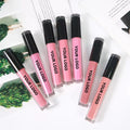 Wholesale Low MOQ Custom logo 7 Color Makeup Cosmetic Product Private Label Vegan Lip Gloss Vendor Nude Lip Gloss with Box
