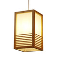 Junji  Bamboo Pendant Lamp Japanese Wood Ceiling Hanging Light Shade
