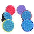 Custom Logo Ionic Silicone Paddle Head Massager Scalp Massage Brush Shower Scrubber