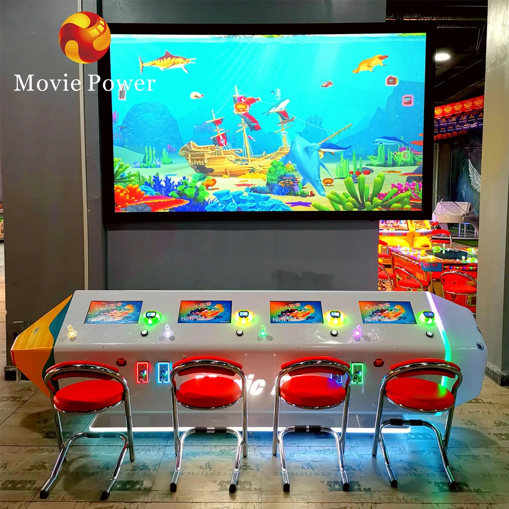 MoviePower Multiplayer AR Children's Educational Painting Game Machine VR Simulator Indoor Amusement Park Arcade CE RoHS ISO