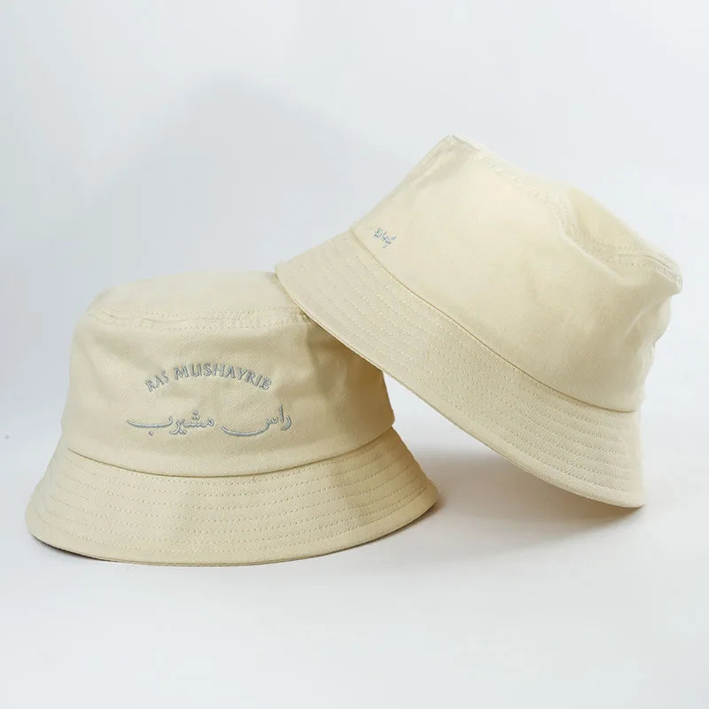 Outdoor Great Quality Wholesale Bucket Hat With Logo Embroidery on Front and Back for Unisex All Seasons