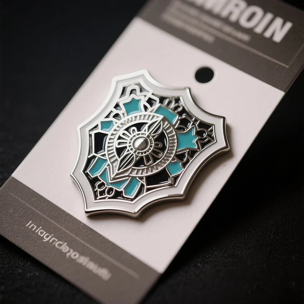 New Arrival Factory Cartoon Anime Pin Customize Logo Design Rose Gold Plating Hard Enamel Pin with Silk Screen