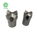 Mining Rock Taper Shank Drill Bit 34mm 32mm 12 7 Degree Tapered Cross Bits 30mm Hammer Tapered Tricone Bit Carbon Steel Material