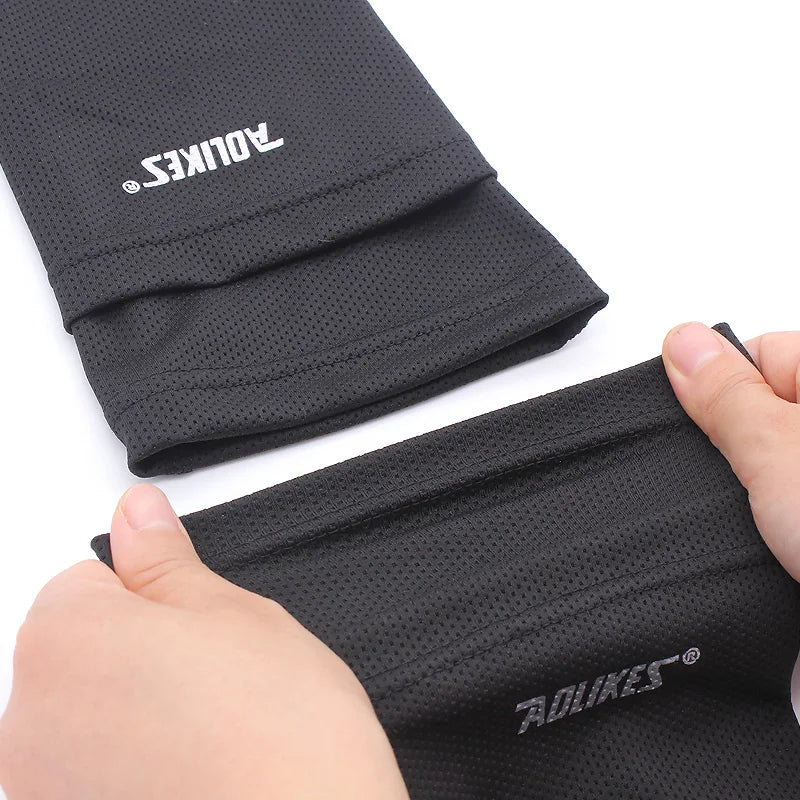 Man Woman  Sports Calf Support Compression Sleeve Shin Pad Socks With Pocket