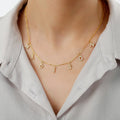 CZ Pave Crystal Letter Necklace Personalized Name Necklace Diamond Letter Pendant Necklace Jewelry