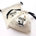 Wholesale Customized Cotton Drawstring Pouch Bag for Shoes Clothing Candles with Personalized Logo