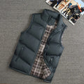 Vest Men New Stylish 2023 Autumn Winter Warm Sleeveless Vest Jacket Men Slim Fit Vest Casual Coats Mens Waistcoat West Mannen 88