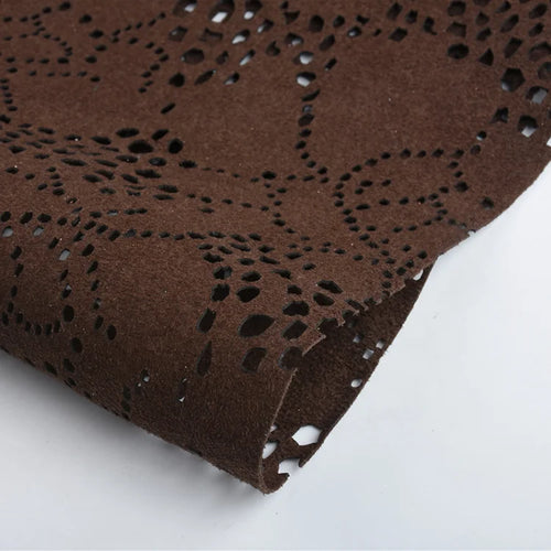 0.4mm-2.0mm Suede Leather Microfiber Fabric Perforated Faux Leather for Car Seats Sofas Furniture Clothing Shoes-for Bags PU