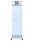 Multi Functional Metal Pegboard Display Stand With Detachable Hooks for Easy Assembly