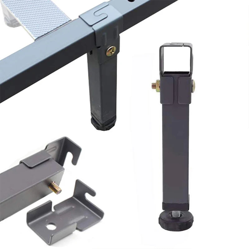 Modern Height Adjustable Metal Support Legs for Bedroom Bed Frames and Cabinets-Furniture Legs Replacement VT-03.188-1