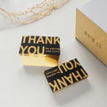 Luxury Custom Gold Edge Thick Letterpress Business Card Low Price Black Cardboard Paper Printing Service