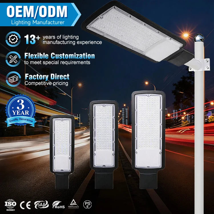 Support Custom Popular Hot Selling High Brightness Modern Simple Design Stadium Led Street Light