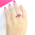 925 Sterling Silver Ring Simple Cross Infinity Wedding Band for Women