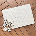 MDFSUB in Stock Customized 3mm 60 Pieces Sublimation Mdf Puzzle Blank Sublimation Mdf Wood Jigsaw Puzzle Game Children Adult